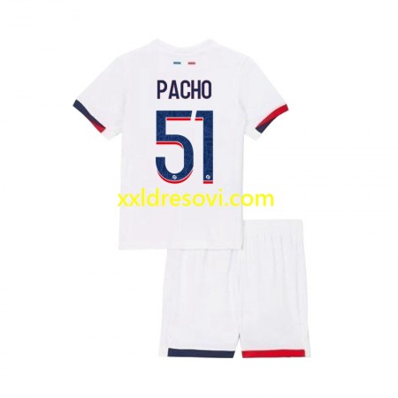 Paris Saint-Germain Willian Pacho 51 Gostujući Dječji Nogometni Dres 2024-2025